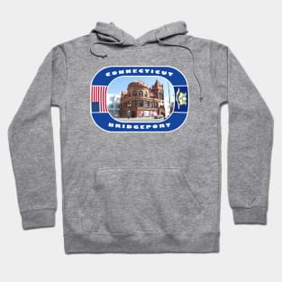 Connecticut, Bridgeport City, USA Hoodie